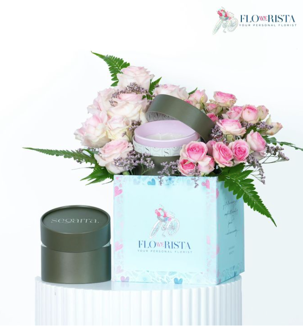 Indulgent Escapes: Flowers & Hemp Candle Ritual